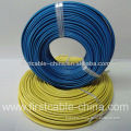 Flexible thin electrical wire with PVC insulation